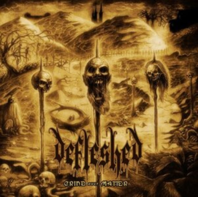 DEFLESHED | GRIND OVER MATTER | VINYL RECORD (LP)