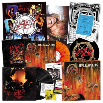 HELL AWAITS (40TH ANNIVERSARY) (2 BLACK & 1 FIRE SPLATTER VINYL) | VINYL RECORD (LP)