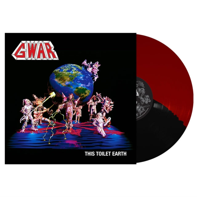 GWAR | THIS TOILET EARTH (RED/BLACK SPLIT VINYL) | VINYL RECORD (LP)