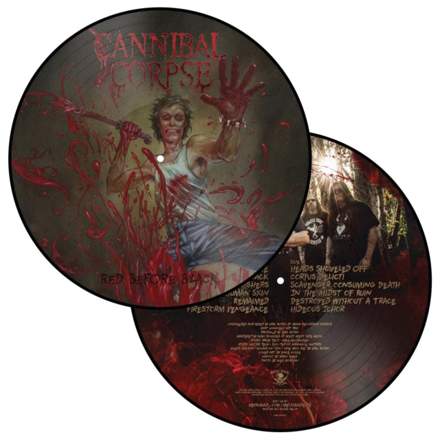 CANNIBAL CORPSE | RED BEFORE BLACK (PICTURE DISC) | VINYL RECORD (LP)