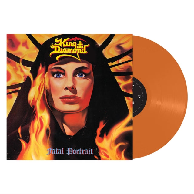 KING DIAMOND | FATAL PORTRAIT (OPAQUE TANGERINE VINYL) | VINYL RECORD (LP)
