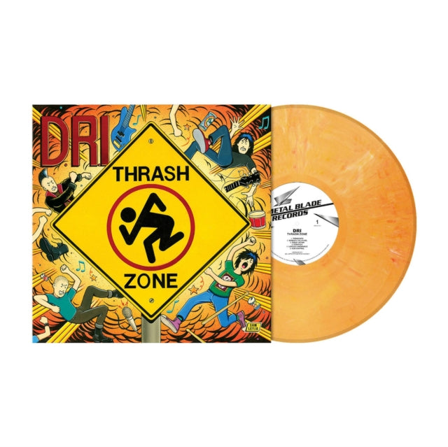 D.R.I. | THRASH ZONE (MARBLED VINYL) | VINYL RECORD (LP)