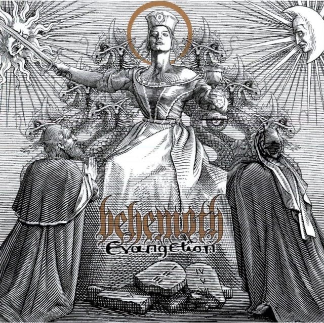 BEHEMOTH | EVANGELION (WHITE & GOLD VINYL) | VINYL RECORD (LP)