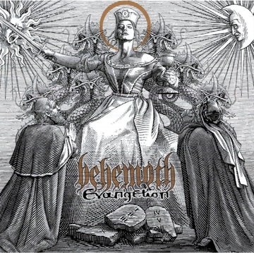 BEHEMOTH | EVANGELION (WHITE & GOLD VINYL) | VINYL RECORD (LP)