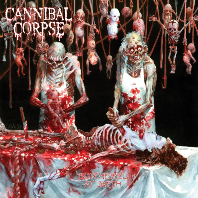 CANNIBAL CORPSE | BUTCHERED AT BIRTH (CLEAR SMOKE VINYL) | VINYL RECORD (LP)