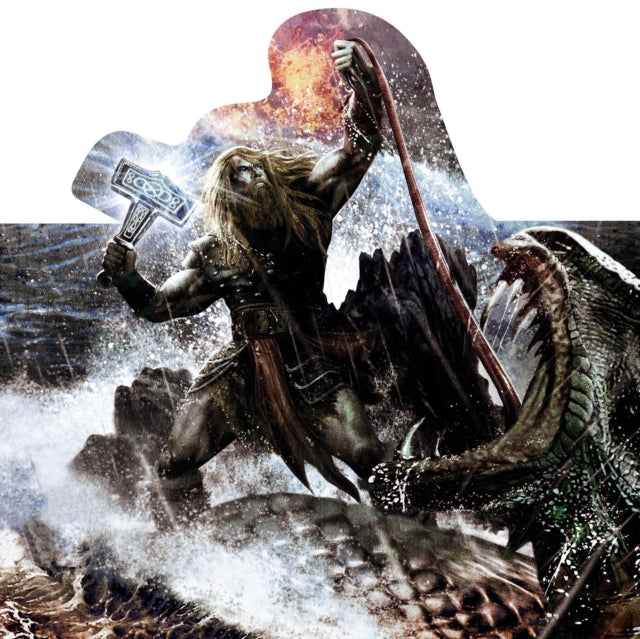 AMON AMARTH | TWILIGHT OF THE THUNDER GOD (POP UP WHITE/BLACK MARBLE VINYL) | VINYL RECORD (LP)