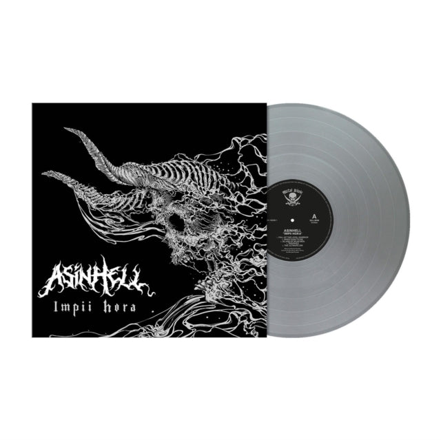 ASINHELL | IMPII HORA (SILVER VINYL) | VINYL RECORD (LP)