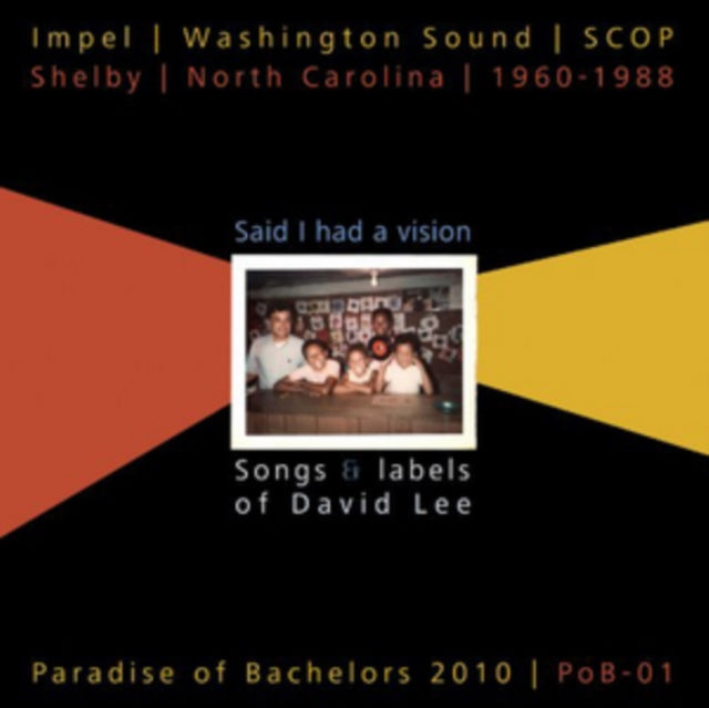 LEE, DAVID | SAID I HAD A VISION | VINYL RECORD (LP)