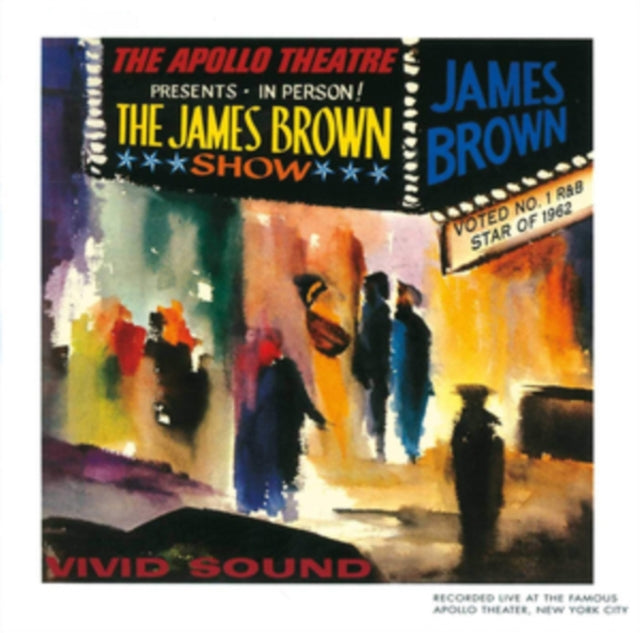 BROWN, JAMES | LIVE AT THE APOLLO | VINYL RECORD (LP)