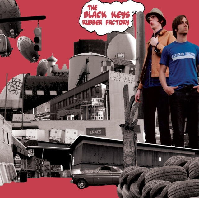 BLACK KEYS | RUBBER FACTORY | VINYL RECORD (LP)