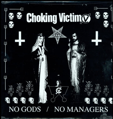 CHOKING VICTIM | NO GODS NO MANAGERS | VINYL RECORD (LP)