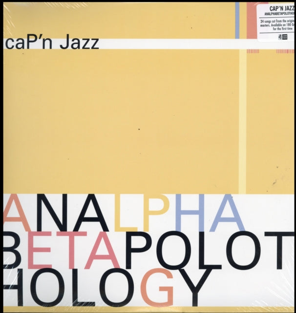CAP'N JAZZ | ANALPHABETAPOLOTHOLOGY (180G/2 LP) | VINYL RECORD (LP)