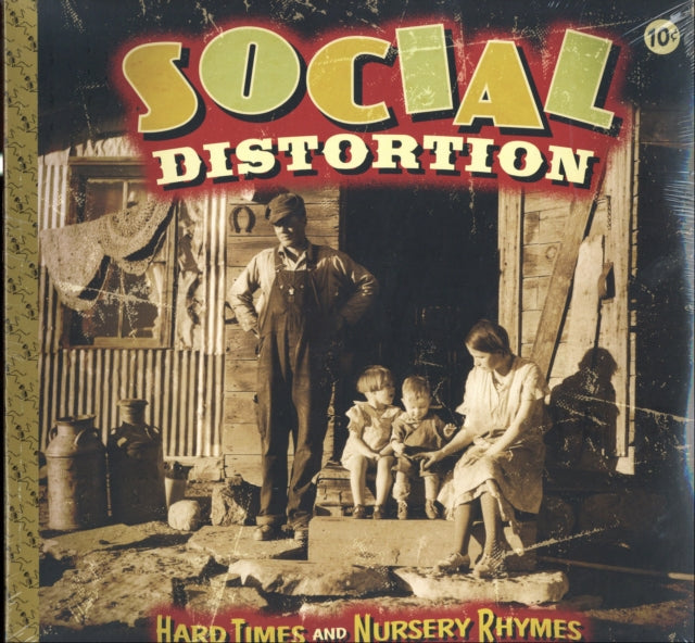 SOCIAL DISTORTION | HARD TIMES & NURSERY RHYMES | VINYL RECORD (LP)