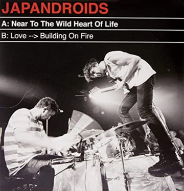 JAPANDROIDS | NEAR TO THE WILD HEART OF LIFE (RED VINYL) | 7IN VINYL