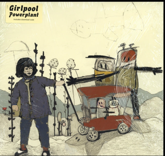 GIRLPOOL | POWERPLANT (45 RPM/DL CARD) | VINYL RECORD (LP)
