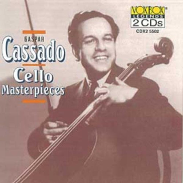 CASSADO, GASPAR | GASPAR CASSADO PLAYS CELLO MASTERPIECES | CD