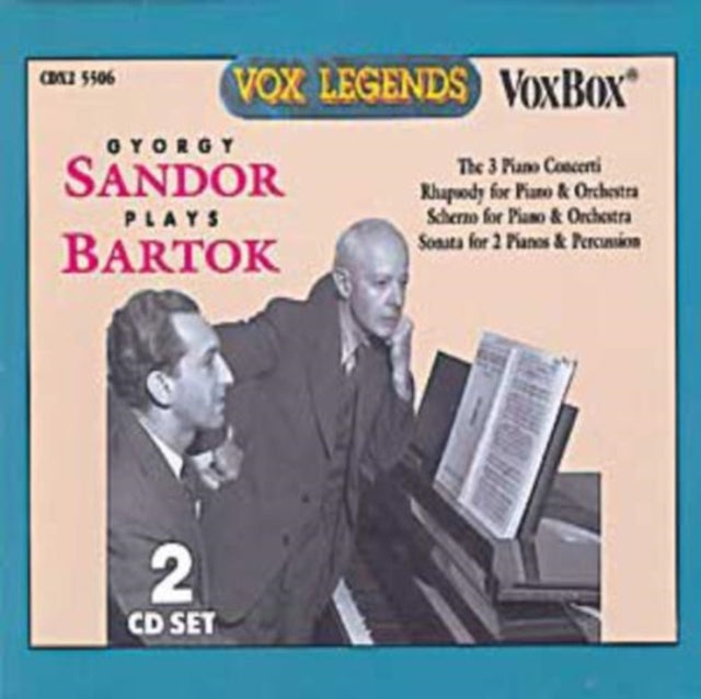 SANDOR, GYORGY / SOUTH WEST GERMAN RADIO SYMPHONY ORCHESTRA / RHEINHARDT, ROLF | GYORGY SANDOR PLAYS BARTOK | CD