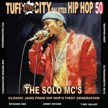 TUFF CITY SALUTES HIP HOP 50: THE SOLO MCS (HALF RED/HALF YELLOW VINYL/7INCH) | VINYL RECORD (LP)