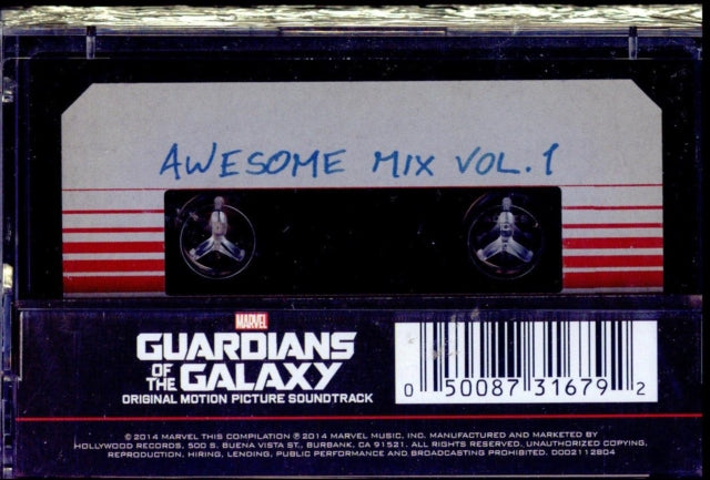VARIOUS ARTISTS | GUARDIANS OF THE GALAXY: AWESOME MIX VOLUME 1 OST | MUSIC CASSETTE