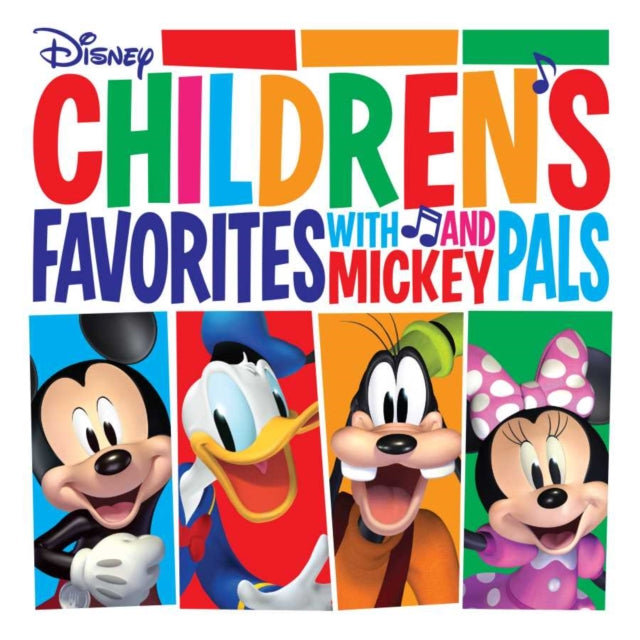 VARIOUS ARTISTS | CHILDREN'S FAVORITES WITH MICKEY & PALS (RED VINYL) | VINYL RECORD (LP)