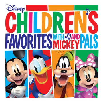 VARIOUS ARTISTS | CHILDREN'S FAVORITES WITH MICKEY & PALS (RED VINYL) | VINYL RECORD (LP)