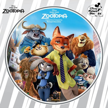 GIACCHINO, MICHAEL | MUSIC FROM ZOOTOPIA (PICTURE DISC) | VINYL RECORD (LP)