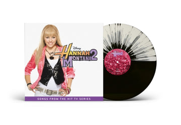 HANNAH MONTANA 2 (OST) (SPLIT BLACK/WHITE SPLATTER VINYL) | VINYL RECORD (LP)