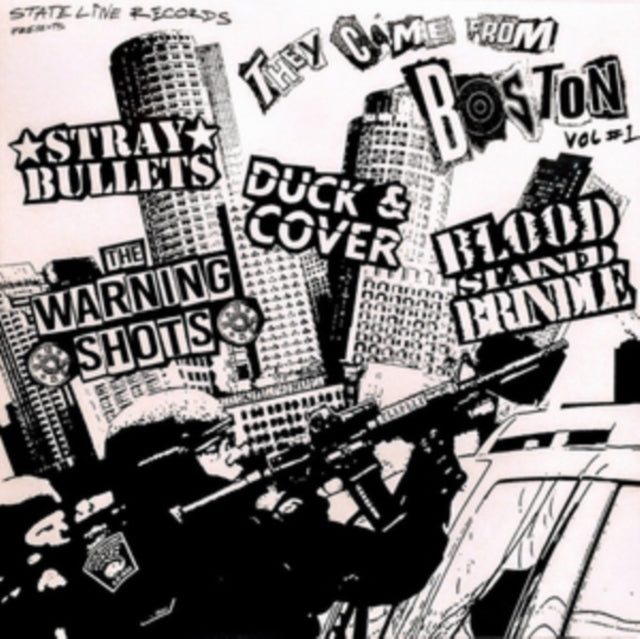 VARIOUS ARTISTS | THEY CAME FROM BOSTON, VOL. 1 (CLEAR VINYL/DL CARD) | VINYL RECORD (LP)