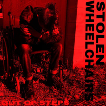 STOLEN WHEELCHAIRS | OUT OF STEPS (RED/BLACK SPLATTER COLOR 7INCH/DL CODE) | 7IN VINYL