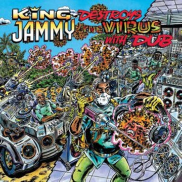 KING JAMMY | DESTROYS THE VIRUS WITH DUB (LTD) | VINYL RECORD (LP)