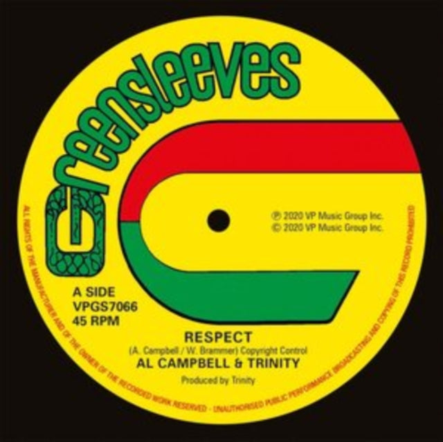 CAMPBELL, AL & TRINITY | RESPECT | VINYL RECORD (LP)