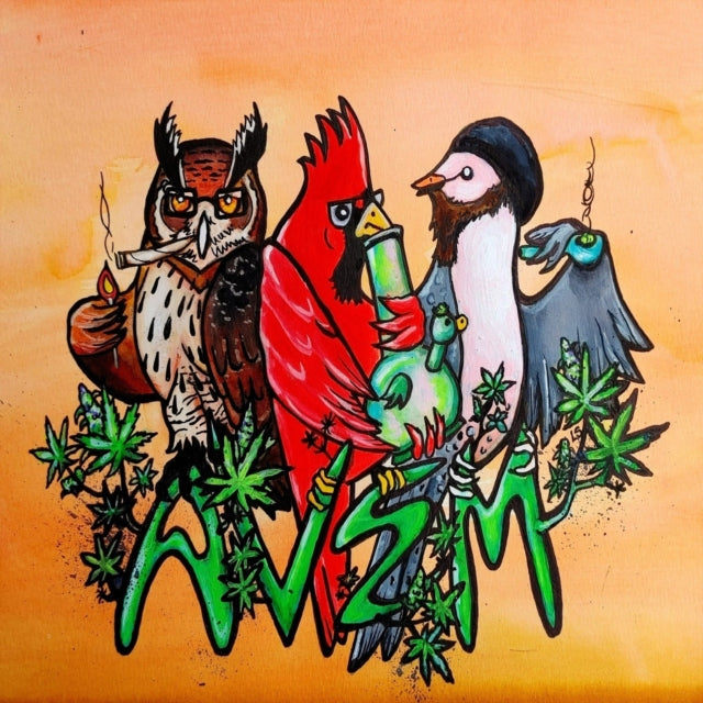 AVEM | THREE BIRDS STONED | VINYL RECORD (LP)