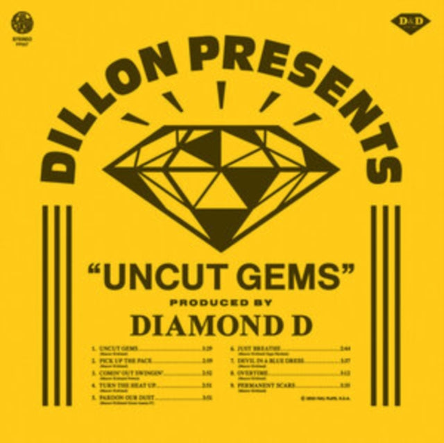 DILLON & DIAMOND D | UNCUT GEMS | VINYL RECORD (LP)