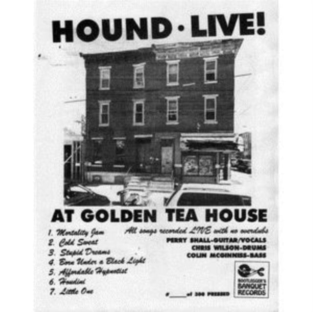HOUND | LIVE! AT GOLDEN TEA HOUSE | VINYL RECORD (LP)