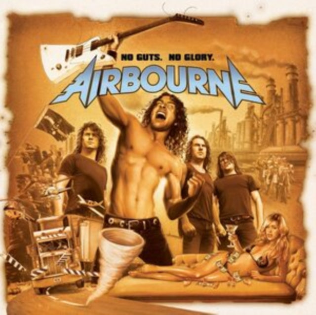 AIRBOURNE | NO GUTS. NO GLORY | VINYL RECORD (LP)