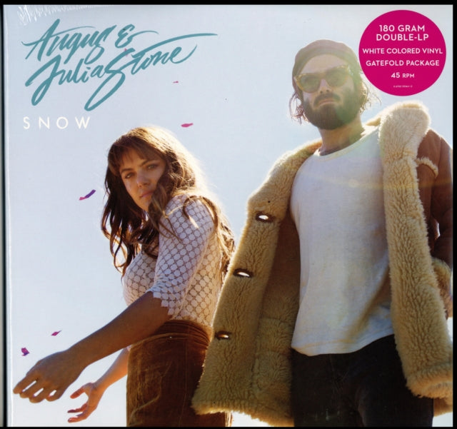 STONE, ANGUS & JULIA | SNOW (2LP/WHITE VINYL/180G/45 RPM) | VINYL RECORD (LP)