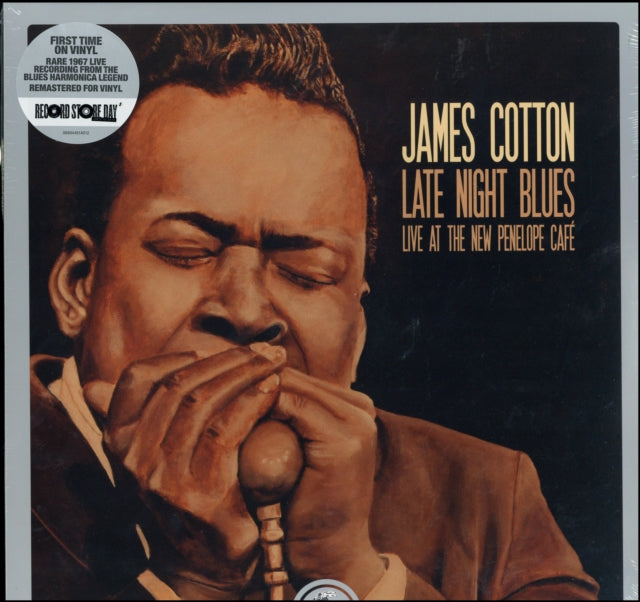 COTTON, JAMES | LATE NIGHT BLUES (LIVE AT THE NEW PENELOPE CAFE) | VINYL RECORD (LP)