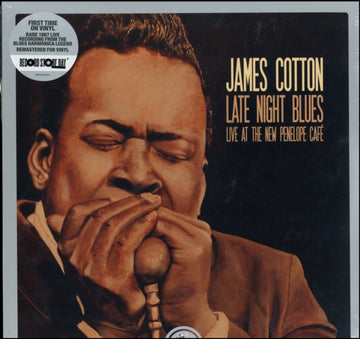 COTTON, JAMES | LATE NIGHT BLUES (LIVE AT THE NEW PENELOPE CAFE) | VINYL RECORD (LP)