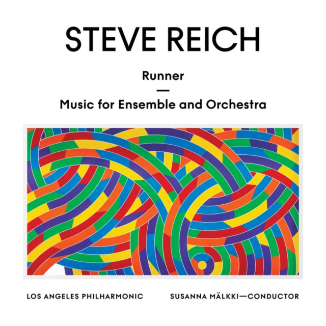 LOS ANGELES PHILHARMONIC & SUSANNA MALKKI | STEVE REICH: RUNNER / MUSIC FOR ENSEMBLE & ORCHESTRA | VINYL RECORD (LP)