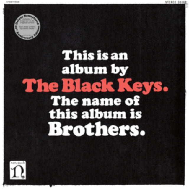 BLACK KEYS | BROTHERS (DELUXE REMASTERED ANNIVERSARY EDITION) | VINYL RECORD (LP)