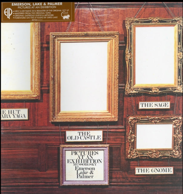 EMERSON,  LAKE & PALMER | PICTURES AT AN EXHIBITION | VINYL RECORD (LP)