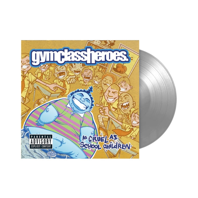 GYM CLASS HEROES | AS CRUEL AS SCHOOL CHILDREN (FBR 25TH ANNIVERSARY EDITION/SILVER VINYL) | VINYL RECORD (LP)