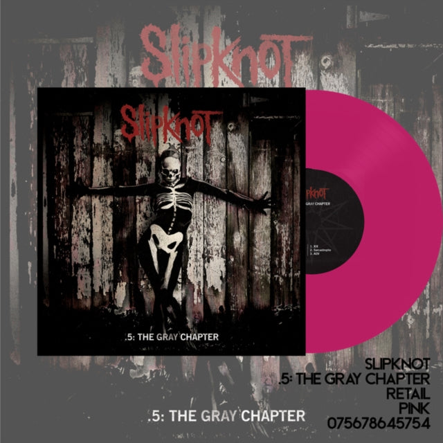 SLIPKNOT | .5: THE GRAY CHAPTER (X) (PINK VINYL/2LP) | VINYL RECORD (LP)