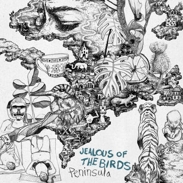 JEALOUS OF THE BIRDS | PENINSULA (SEA BLUE VINYL) | VINYL RECORD (LP)