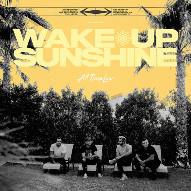 ALL TIME LOW | WAKE UP, SUNSHINE | VINYL RECORD (LP)
