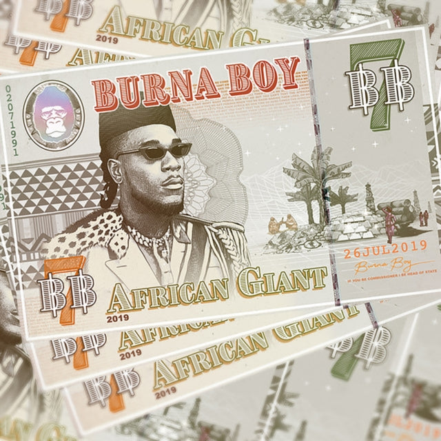 BURNA BOY | AFRICAN GIANT (2LP VINYL) | VINYL RECORD (LP)
