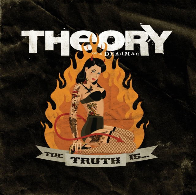 THEORY OF A DEADMAN | TRUTH IS... (140G/ORANGE VINYL) | VINYL RECORD (LP)