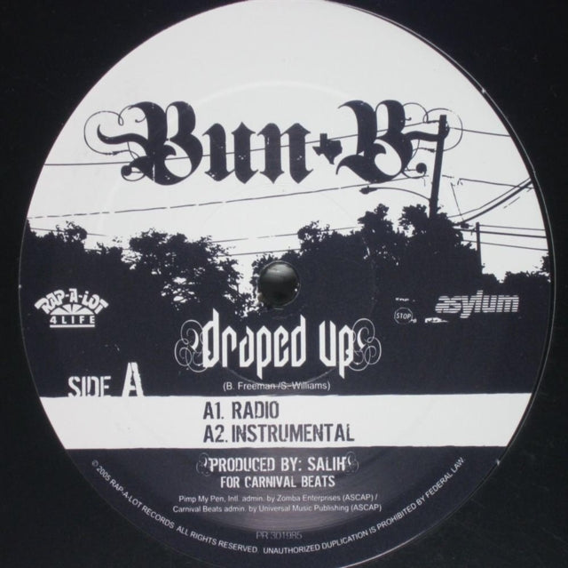 BUN B | DRAPED UP | 12IN VINYL