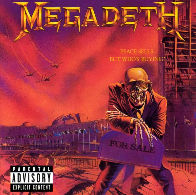 MEGADETH | PEACE SELLS BUT WHO'S BUYING | VINYL RECORD (LP)