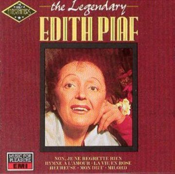 PIAF, EDITH | LEGENDARY EDITH PIAF | CD